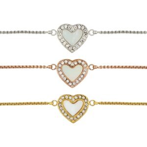 Alternative view of Panlandwoo - Gelang Serut Titanium Wanita White Vandelia Adjustable