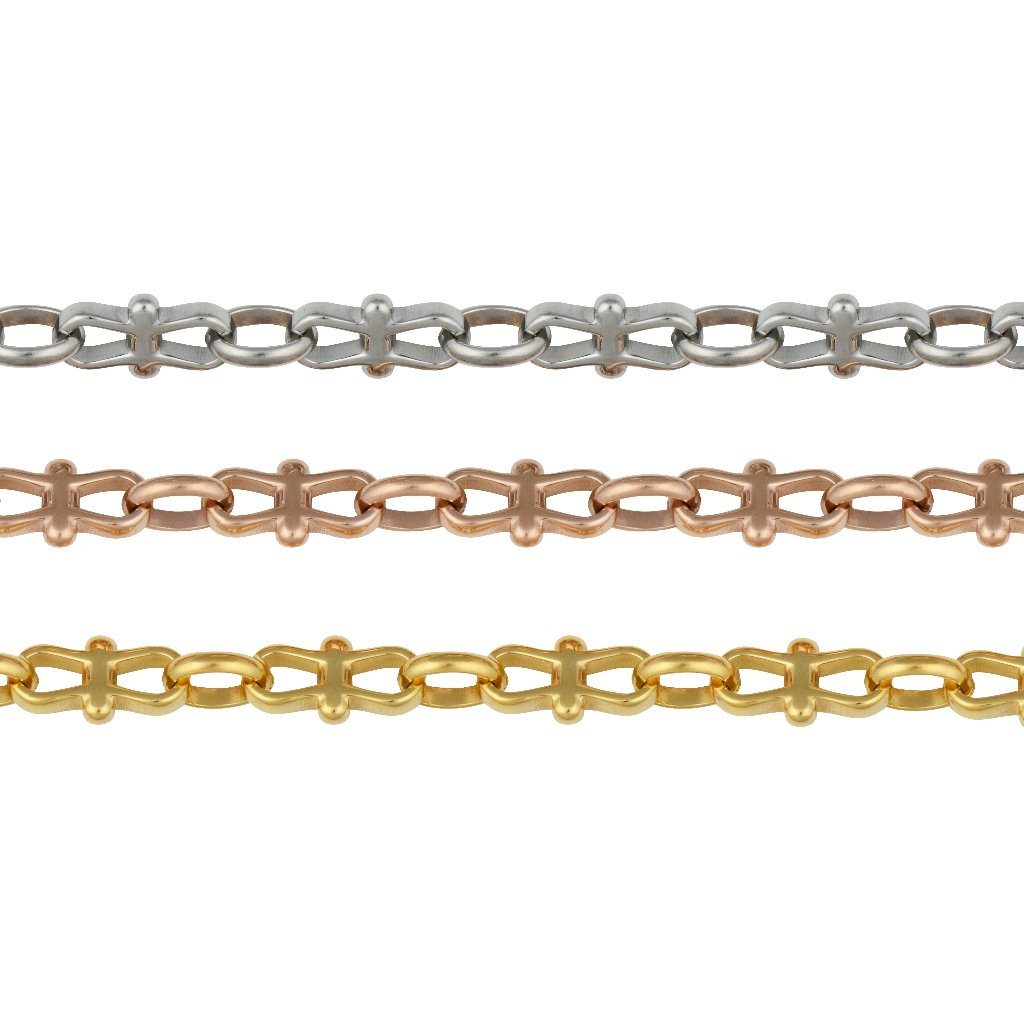 Panlandwoo - Gelang Tangan Titanium Wanita Dusa Adjustable - Gambar 2