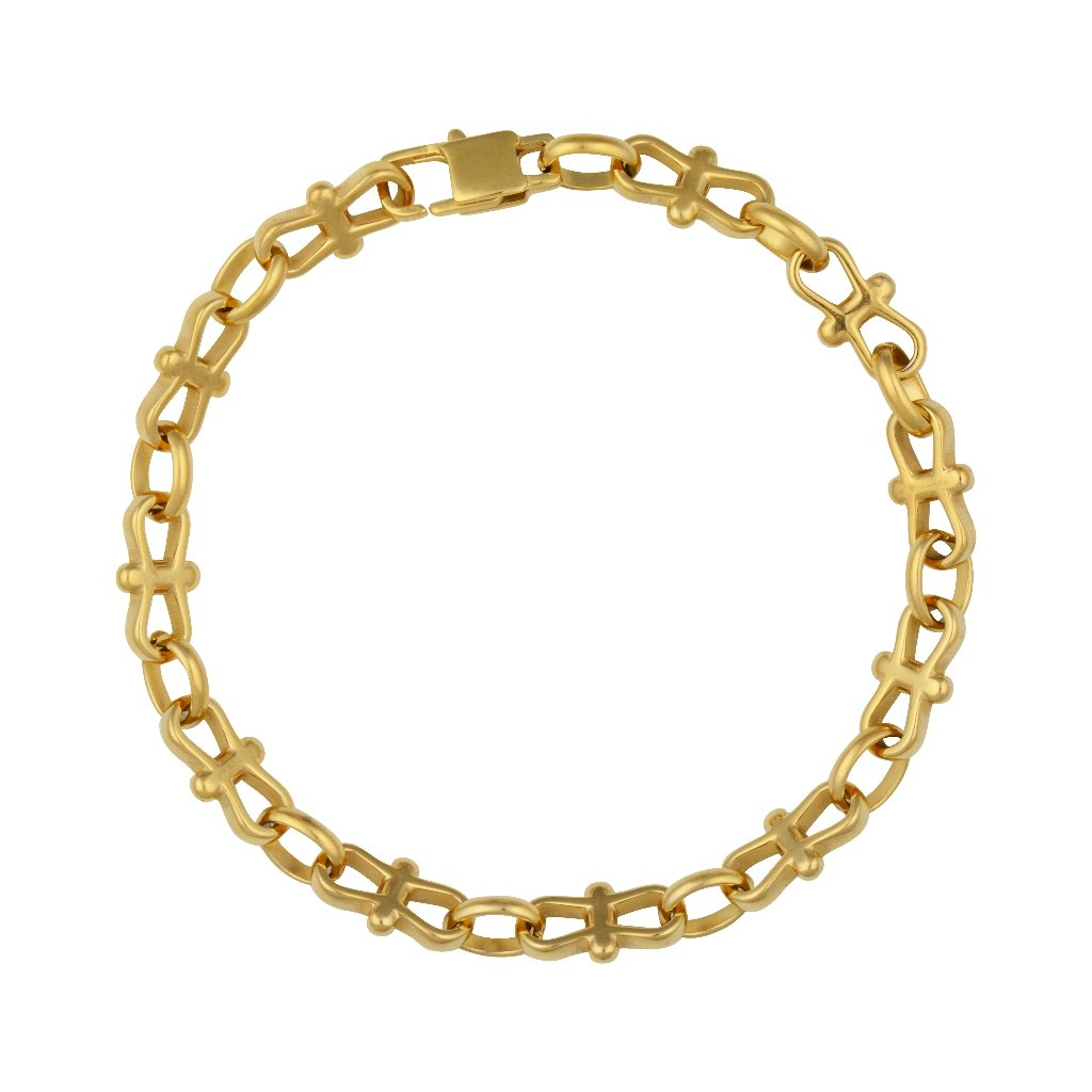 Panlandwoo - Gelang Tangan Titanium Wanita Dusa Adjustable - Gambar 4
