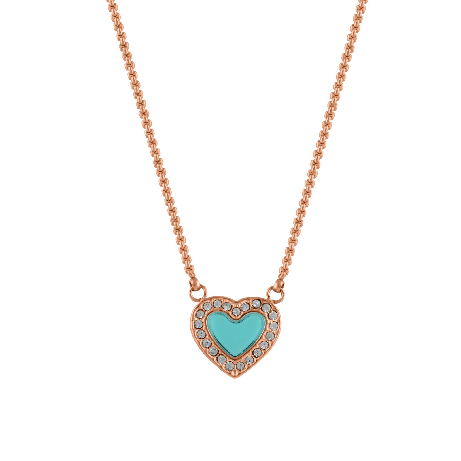Panlandwoo - Kalung Serut Titanium Wanita Blue Vandelia Adjustable - Gambar 4