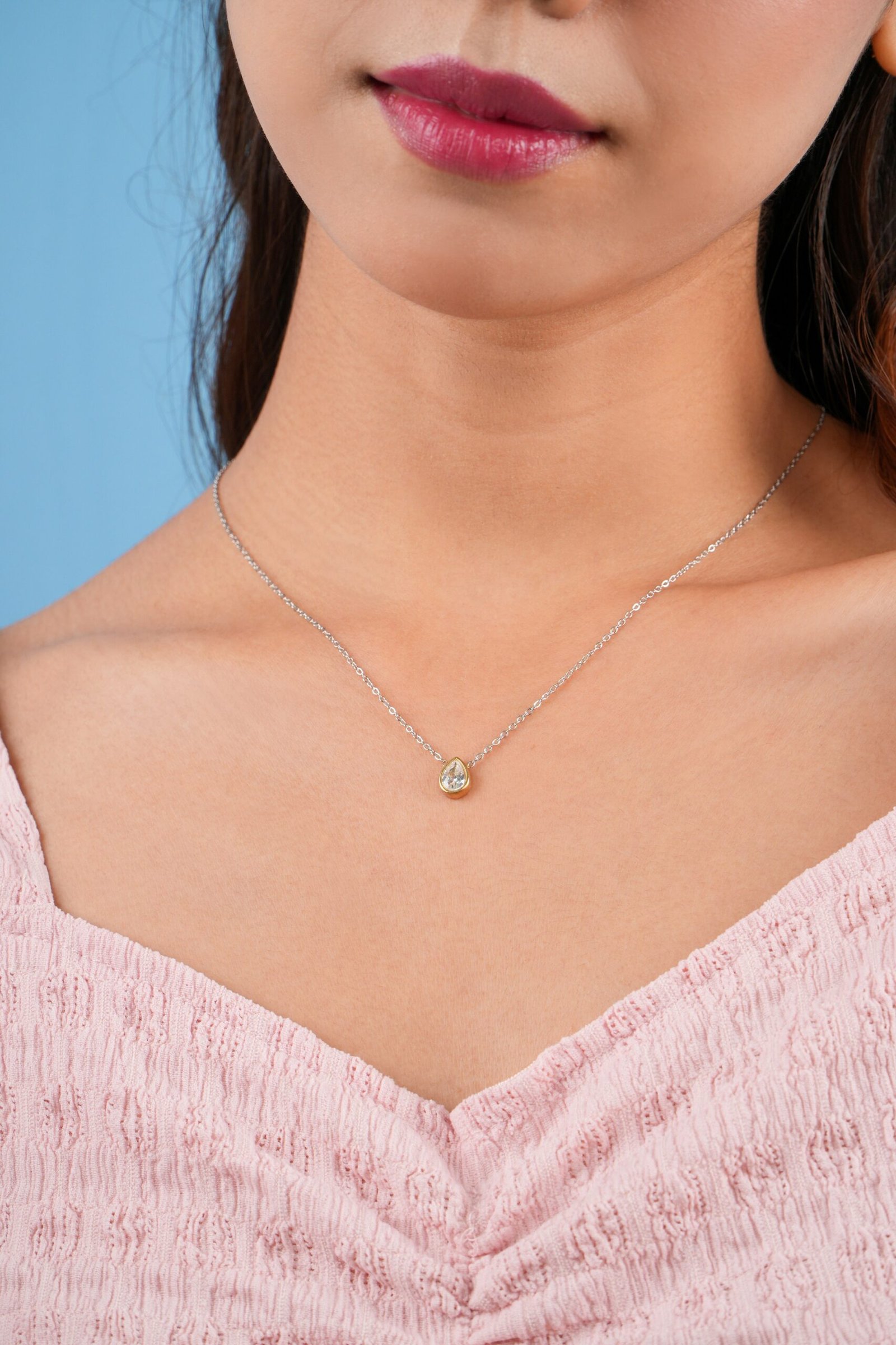 Panlandwoo - Kalung Stainless Wanita Verdi Adjustable - Gambar 8