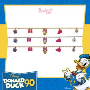 Panlandwoo Kids - Donald Duck & Friends Collection - Gelang Tangan Titanium Anak Porsha Adjustable - Gambar 5