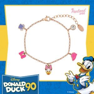 Panlandwoo Kids - Donald Duck & Friends Collection - Gelang Tangan Titanium Anak Porsha Adjustable - Gambar 3