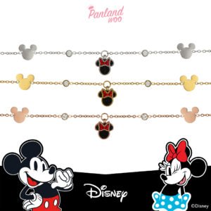 Panlandwoo Kids - Mickey & Minnie Mouse Collection - Gelang Tangan Titanium Anak Cookie Adjustable - Gambar 2