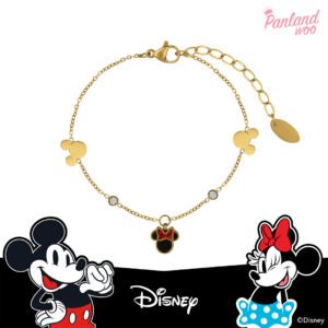 Panlandwoo Kids - Mickey & Minnie Mouse Collection - Gelang Tangan Titanium Anak Cookie Adjustable