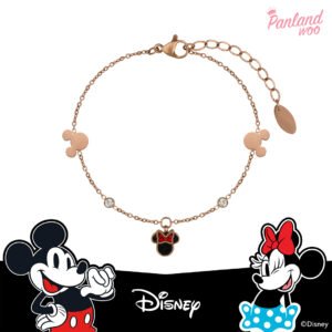 Panlandwoo Kids - Mickey & Minnie Mouse Collection - Gelang Tangan Titanium Anak Cookie Adjustable - Gambar 4