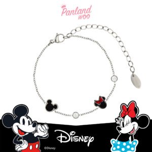 Panlandwoo Kids - Mickey & Minnie Mouse Collection - Gelang Tangan Titanium Anak Momo Adjustable - Gambar 6