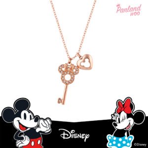 Panlandwoo Kids - Mickey & Minnie Mouse Collection - Kalung Titanium Anak Honeydew Adjustable - Gambar 7