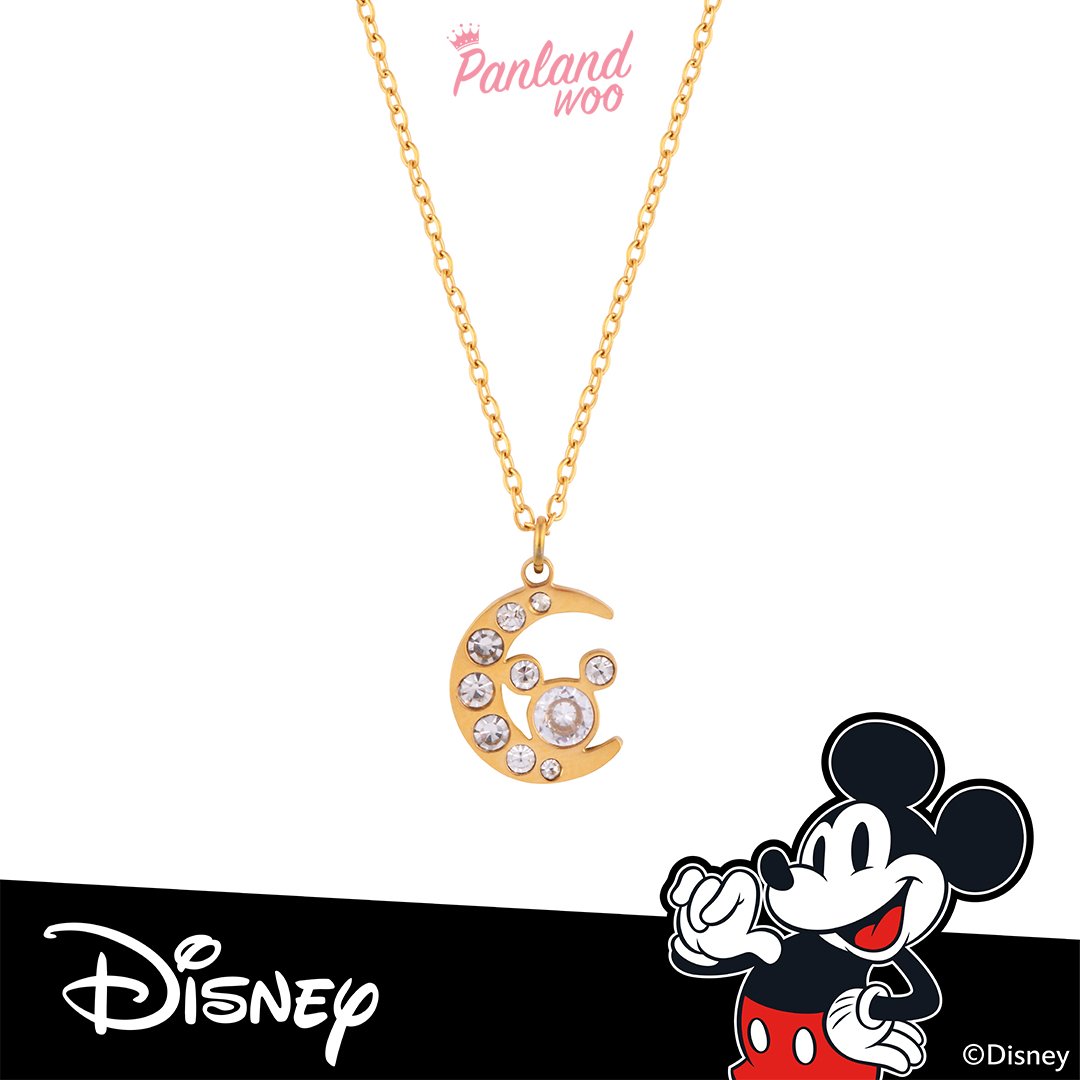 Panlandwoo Kids - Mickey & Minnie Mouse Collection - Kalung Titanium Anak Tomesha Adjustable