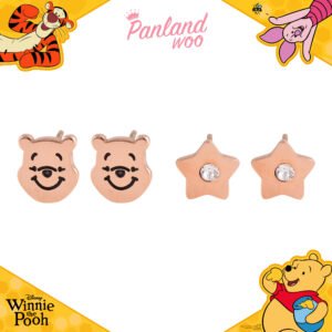 Panlandwoo Kids - Winnie The Pooh Collection - Anting Set Titanium Anak Aero - Gambar 4
