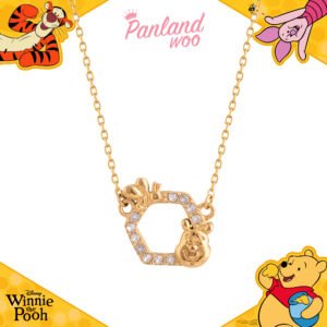 Panlandwoo Kids - Winnie The Pooh Collection - Kalung Titanium Anak Canvas Adjustable
