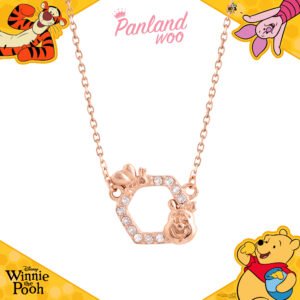 Panlandwoo Kids - Winnie The Pooh Collection - Kalung Titanium Anak Canvas Adjustable - Gambar 3