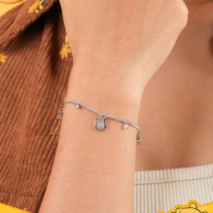 Panlandwoo - Winnie The Pooh Collection - Gelang Tangan Titanium Wanita Weron Adjustable - Gambar 3