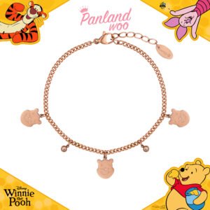 Panlandwoo - Winnie The Pooh Collection - Gelang Tangan Titanium Wanita Weron Adjustable - Gambar 6