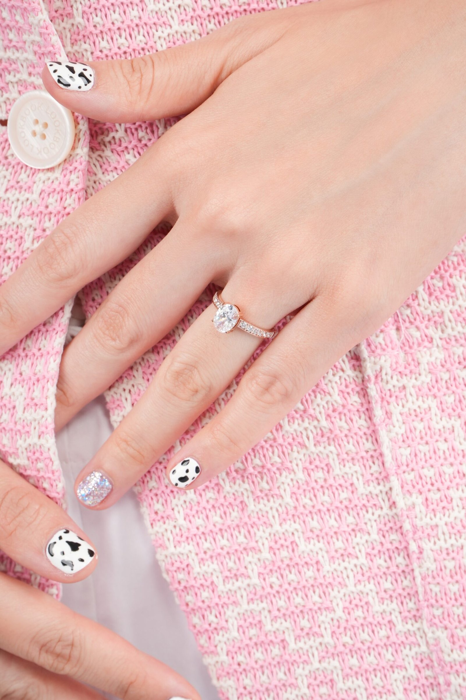 Panlandwoo - Cincin Titanium Wanita Ree - Gambar 4