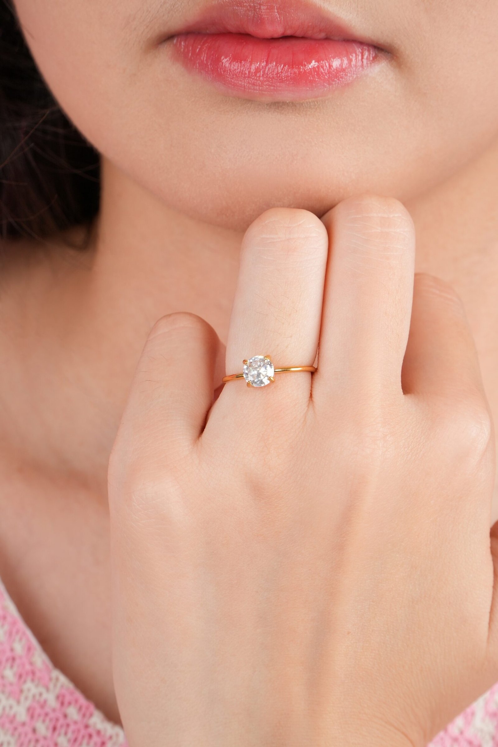Panlandwoo - Cincin Titanium Wanita Emely - Gambar 2