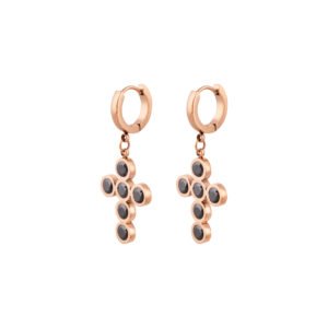 Panlandwoo - Anting Hoop Titanium Wanita Nuri - Gambar 3