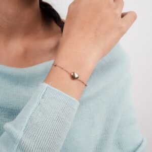 Panlandwoo - Gelang Tangan Titanium Wanita Gerda Adjustable - Gambar 5