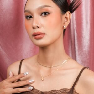 Panlandwoo - Kalung Titanium Wanita Elwood Adjustable - Gambar 4