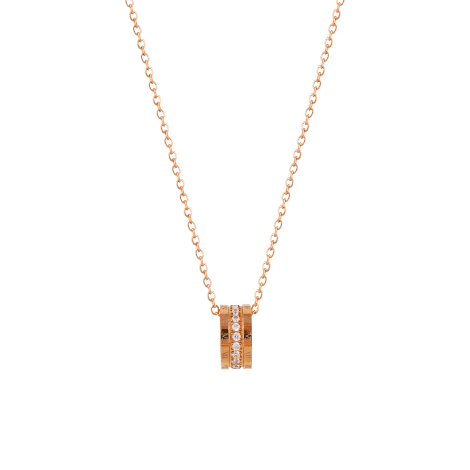Panlandwoo - Kalung Titanium Wanita Rapha Adjustable