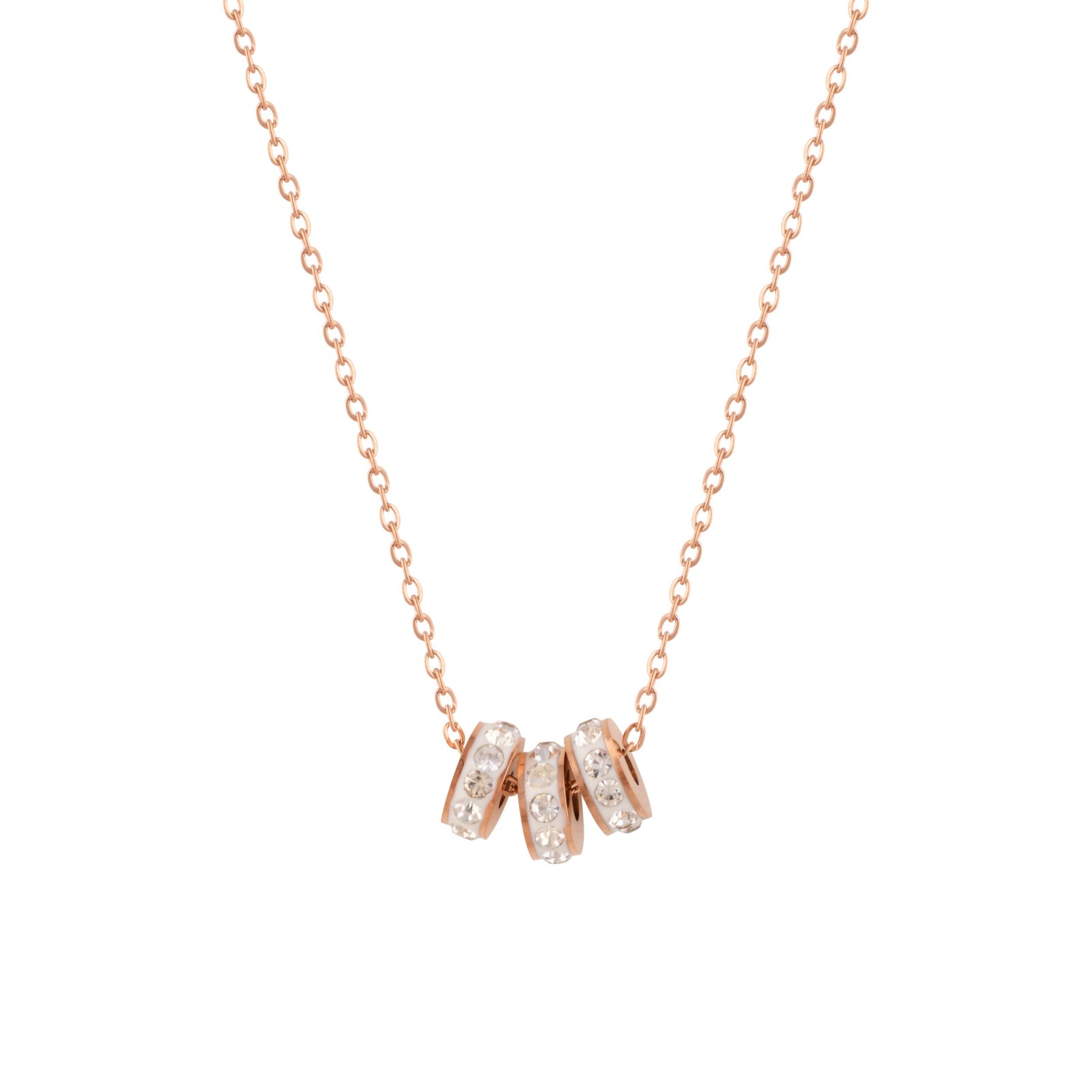 Panlandwoo - Kalung Titanium Wanita Wrenca Adjustable