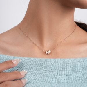 Alternative view of Panlandwoo - Kalung Titanium Wanita Wrenca Adjustable
