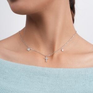 Panlandwoo - Kalung Titanium Wanita Conleth Adjustable - Gambar 5