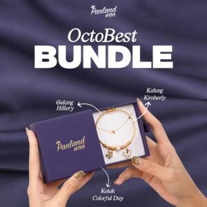 Panlandwoo - OctoBest Bundle - Beli Kalung Kimberly + Bangle Hillery Gratis Kotak Colorful Day