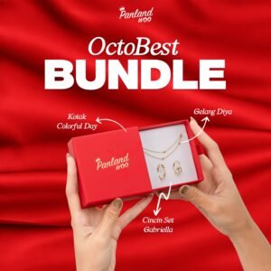 Panlandwoo - OctoBest Bundle - Beli Gelang Diya + Cincin Set Gabriella Gratis Kotak Colorful Day
