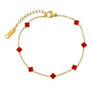 Panlandwoo - Gelang Tangan Titanium Wanita Mini Ellie Adjustable - Gambar 9